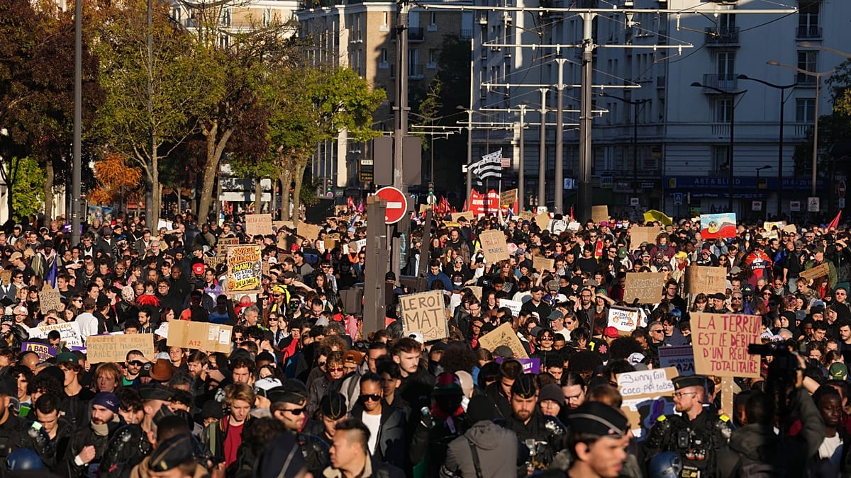 Las protestas vuelven a sacudir Francia: 27 detenidos y tensión en las grandes ciudades
